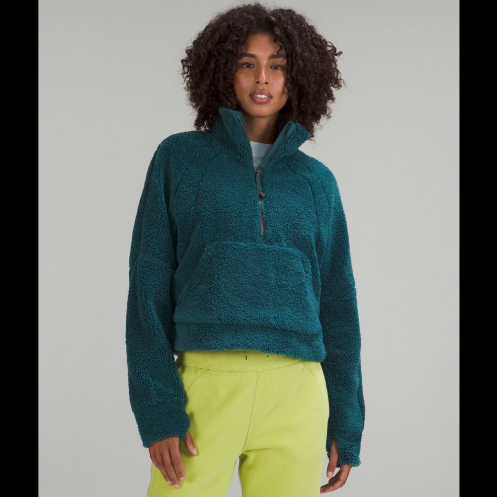 NWT Lululemon Scuba Oversized Fleece Funnel Neck